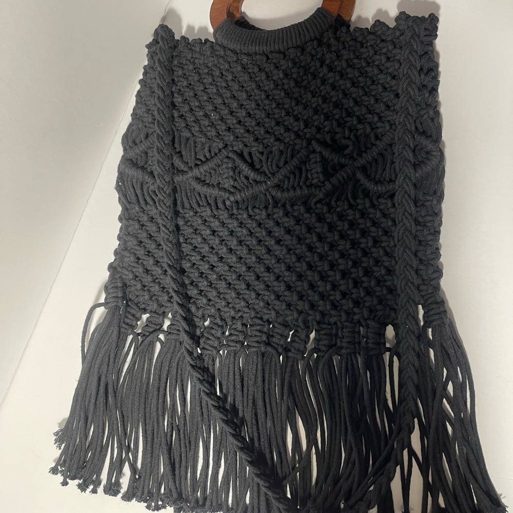 Danielle Nicole Macram Handbag - image 4